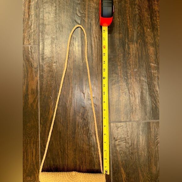 AKTUDY Woven Straw Crossbody Bag – Boho Raffia Summer Purse with XL handle - Picture 8 of 10